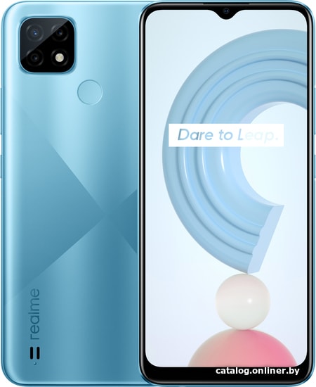 Realme C21 Rmx3201 4gb 64gb Goluboj Smartfon Kupit V Minske