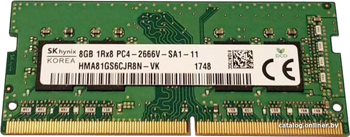 Hynix 8gb Ddr4 Sodimm Pc4 21300 Hma81gs6cjr8n Vk Operativnuyu Pamyat Kupit V Minske