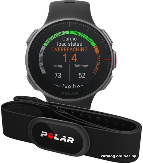 Polar Vantage V HR M/L (черный) умные часы купить в Минске