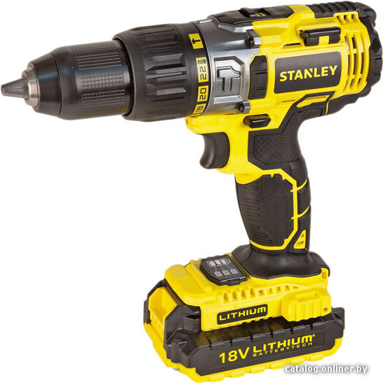 Stanley STDC18LHBK ударную дрель-шуруповерт купить в Минске