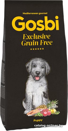 Gosbi Exclusive Grain Free Puppy (беззерновой корм для щенков со свежим ...