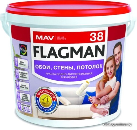 Краска flagman 35 кухня и ванная