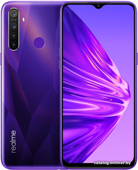 Realme 5 Rmx1927 3gb 64gb Fioletovyj Kristall Smartfon Kupit V Minske