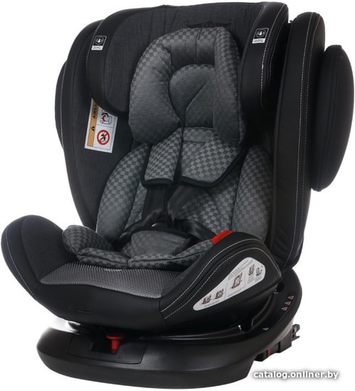 Детское автокресло Martin Noir Grand Fix 360 isofix (gray bear)