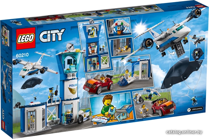 LEGO City 60210 Воздушная полиция: авиабаза конструктор купить в Минске