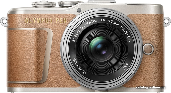 Olympus Pen E Pl9 Kit 14 42mm Ez Korichnevyj Bezzerkalnyj Fotoapparat Kupit V Minske