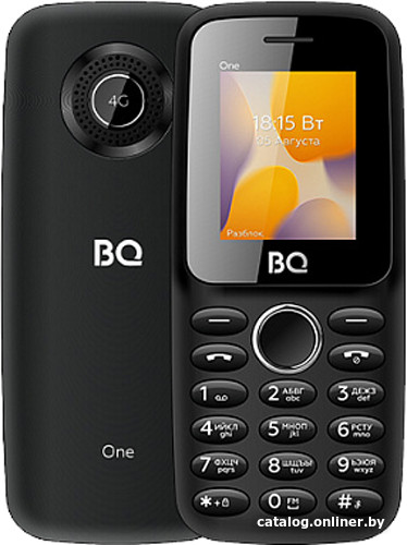 BQ-Mobile BQ-1800L One (черный) кнопочный телефон купить в Минске