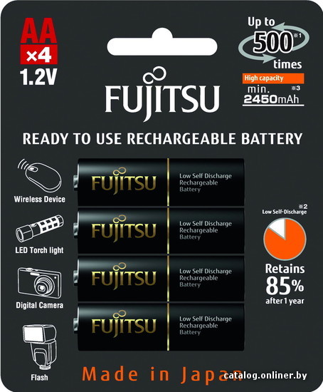 Fujitsu Aa 2450mah 4 Sht Hr 3uthcex 4b Akkumulyatory Kupit V Minske