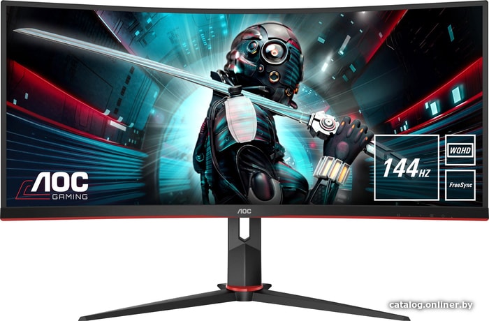 Aoc Cu34g2x Bk Monitor Kupit V Minske