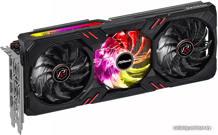 ASRock Radeon RX 7600 Phantom Gaming 8GB OC RX7600 PG 8GO видеокарту ...
