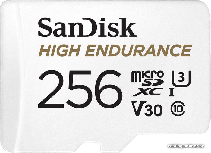 SanDisk High Endurance microSDXC SDSQQNR-256G-GN6IA 256GB карту памяти  купить в Минске