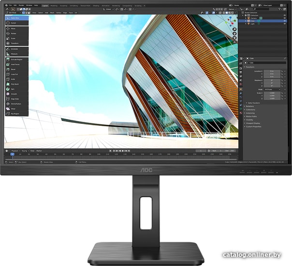 Aoc Q27p2q Monitor Kupit V Minske