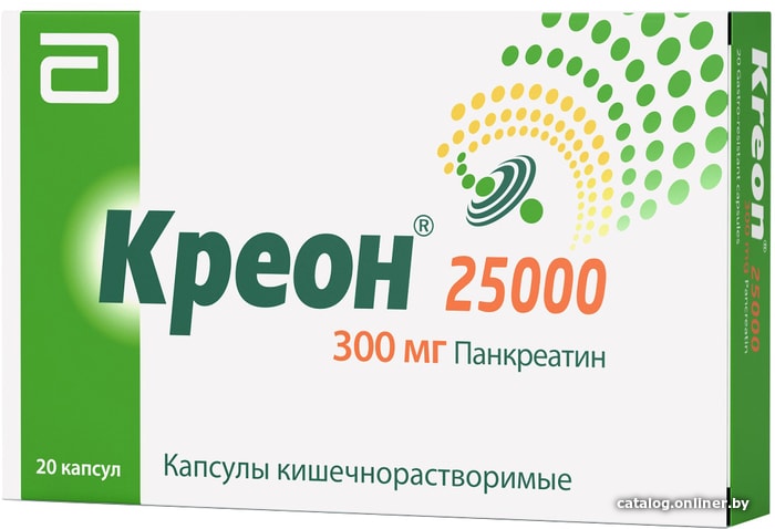 Креон 25000 50 Капсул Купить