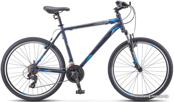 ВелосипедStelsNavigator500V26V020р.162023(темно-синий/голубой)