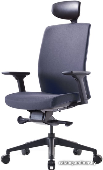 Bestuhl J2G120L (черная крестовина, серый) кресло купить в Минске