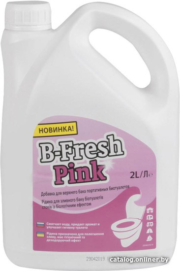 Thetford B-Fresh Pink 2 л жидкость для биотуалетов купить в Минске