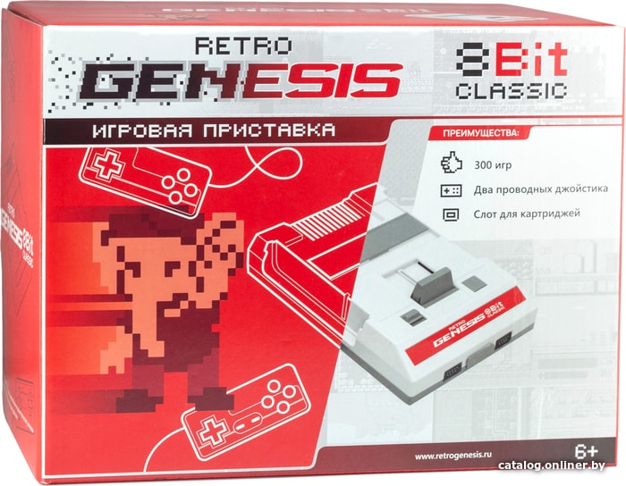 Retro Genesis 8 Bit Classic 2 Gejmpada 300 Igr Igrovuyu Pristavku Kupit V Minske