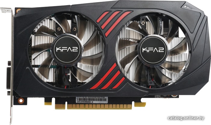 KFA2 GeForce GTX 1060 OC RedBlack Version 6GB GDDR5X 60NRJ7DSX1PK ...