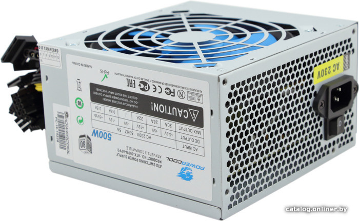 PowerCool ATX-500W-APFC блок питания купить в Минске