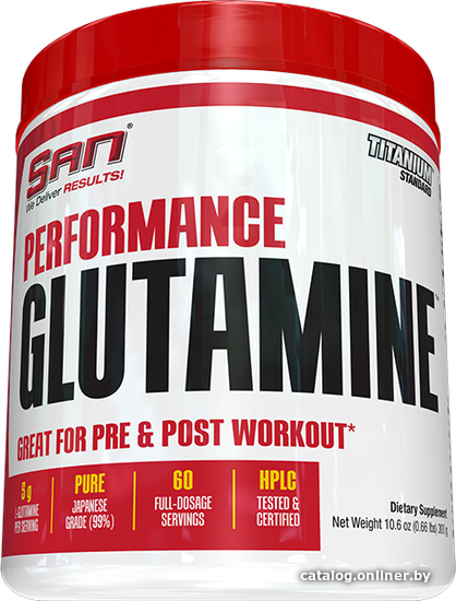 SAN Performance Glutamine (300 г) L-глютамин купить в Минске