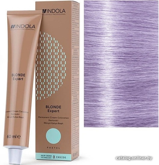 Indola стойкая крем-краска для седых волос blonde expert lift cover цвет