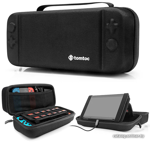 Tomtoc Travel Case для Nintendo Switch (черный) купить в рассрочку онлайн