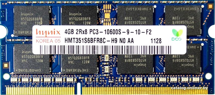 Hynix So Dimm Pc3 10600 4 Gb Hmt351s6bfr8c H9 Operativnuyu Pamyat Kupit V Minske