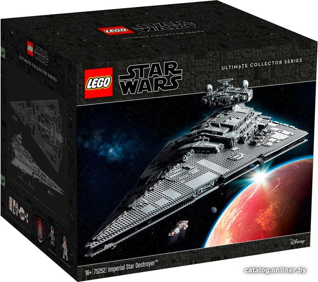LEGO Star Wars Imperialer Sternzerstorer Имперский звёздный разрушитель Звездных войн