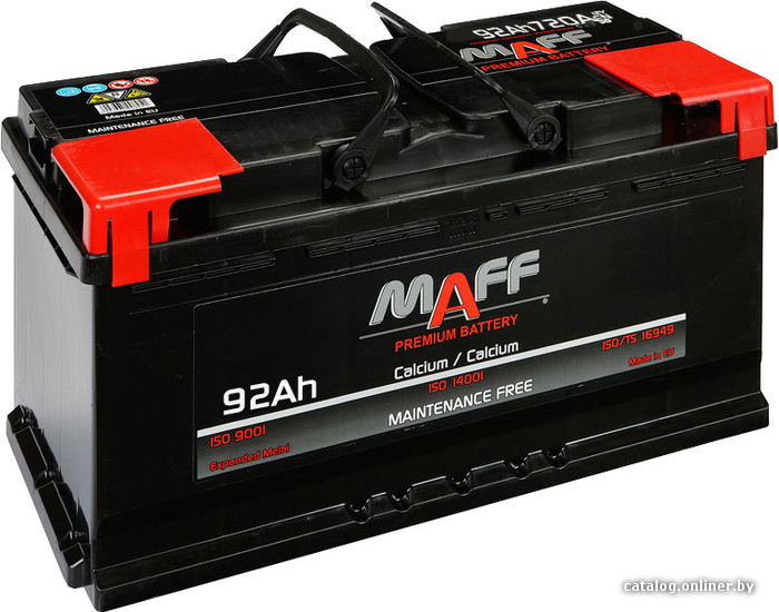 MAFF Premium (92 А/ч) автомобильный аккумулятор купить в Минске