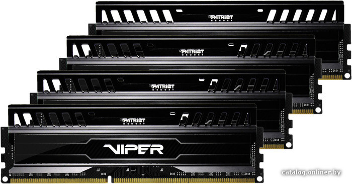 Patriot Viper 3 Black Mamba 4x4gb Kit Ddr3 Pc3 14900 Pv316g186c9qk Operativnuyu Pamyat Kupit V Minske