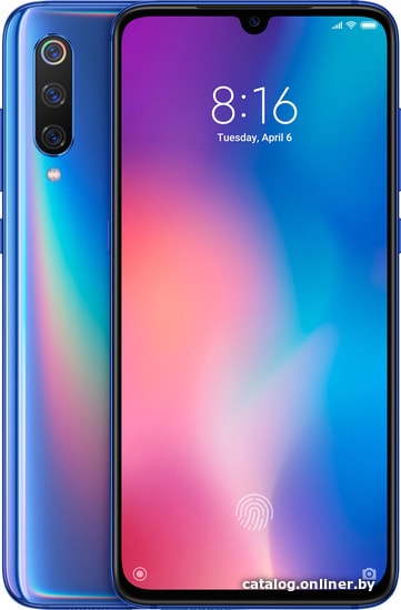 Xiaomi Mi 9 6GB/128GB международная версия (синий) смартфон купить в Минске