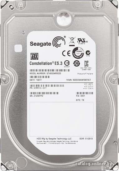 Seagate Constellation ES.3 4TB (ST4000NM0033) жесткий диск купить