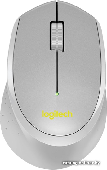 Logitech M330 Silent Plus (серый/желтый) мышь купить в Минске
