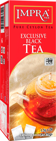 Impra Exclusive Black Tea 20 шт черный чай купить в Минске