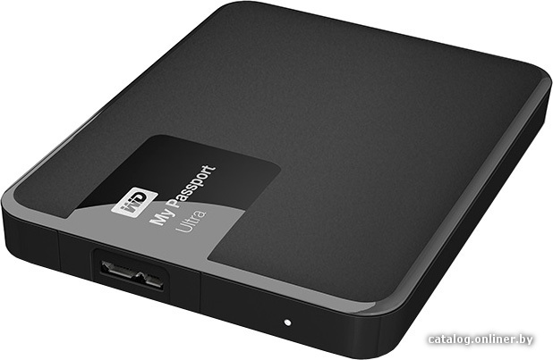 WD My Passport Ultra 1TB Black (WDBDDE0010BBK) внешний накопитель ...
