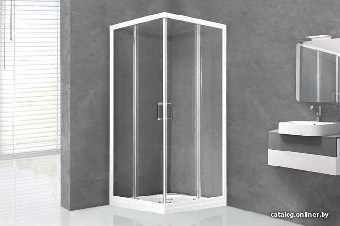 Новые бескаркасные раздвижные душ корпус стекло экрана дверь камень лоток бесплатные отходы 