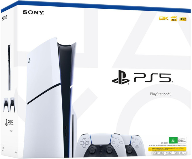Sony PlayStation 5 Slim (2 геймпада) игровую приставку купить в Минске