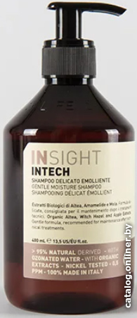 Insight Intech Мягкий увлажняющий 400 мл шампунь купить в Минске