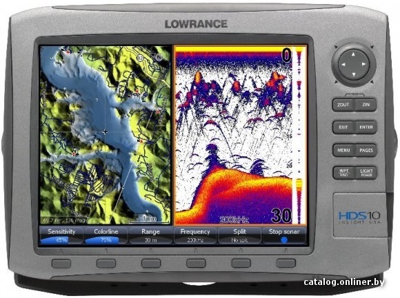 Эхолоты 2 в 1. Эхолот Lowrance HDS-7 gen2. Картплоттер для яхты с радаром.