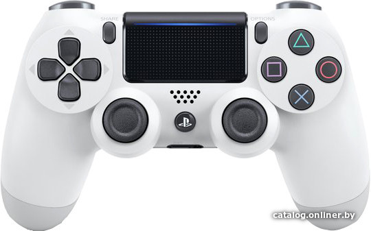 Sony DualShock 4 v2 (белый) [CUH-ZCT2E] геймпад купить в Минске