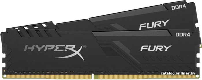 Оперативная память HyperX Fury 2x4GB DDR4 PC4-21300 HX426C16FB3K2/8