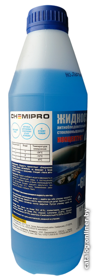 Chemipro -60 Зимняя 1л стеклоомывающую жидкость  в Минске