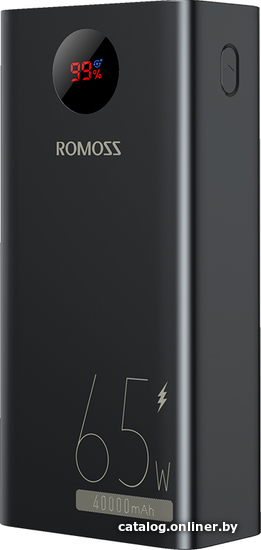 Romoss PEA40 Pro 40000mAh (черный) внешний аккумулятор купить в Минске