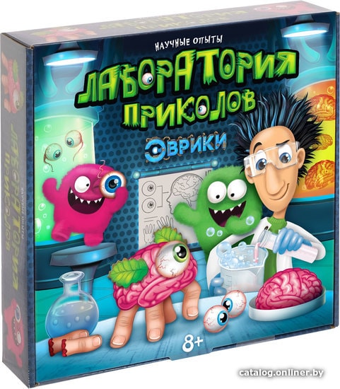 Эврики Лаборатория приколов 3568197 набор для опытов купить в Минске