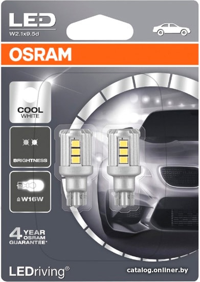 Osram W16W 9212CW-02B 2шт светодиодную лампу купить в Минске