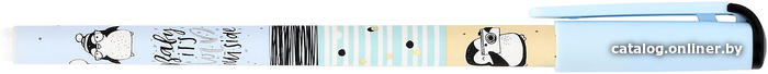 

Ручка масляная Lorex Illegally Cute Pinguin Slim Soft LXOPSS-IC5 (синий)