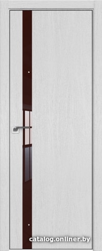 

Межкомнатная дверь ProfilDoors 6ZN 90x200 (монблан/стекло коричневый лак)