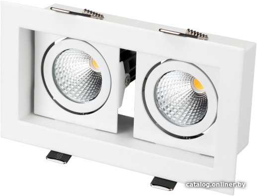 

Точечный светильник Arlight CL-KARDAN-S180x102-2x9W White 024128