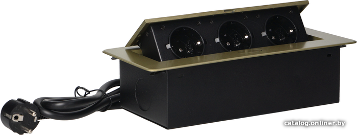 

Блок розеток Orno OR-AE-1337(GS)/BR