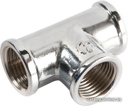

Фитинг General Fittings Тройник прямой хромированный 2700.14.B 1"